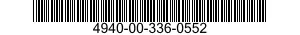 4940-00-336-0552  4940003360552 003360552