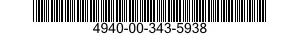 4940-00-343-5938  4940003435938 003435938