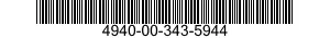 4940-00-343-5944 BASE ASSY 4940003435944 003435944