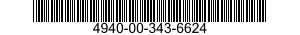 4940-00-343-6624  4940003436624 003436624