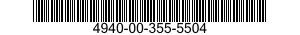 4940-00-355-5504  4940003555504 003555504