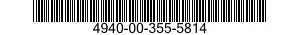 4940-00-355-5814  4940003555814 003555814
