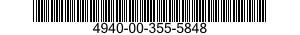 4940-00-355-5848  4940003555848 003555848