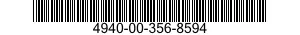 4940-00-356-8594 HOSE RUBBER 4940003568594 003568594