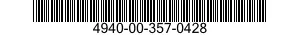 4940-00-357-0428  4940003570428 003570428