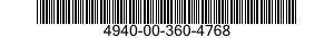 4940-00-360-4768  4940003604768 003604768