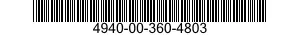 4940-00-360-4803  4940003604803 003604803