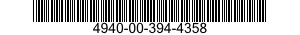 4940-00-394-4358  4940003944358 003944358