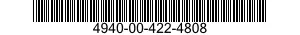 4940-00-422-4808 ADAPTER KIT,MECHANICAL TEST 4940004224808 004224808