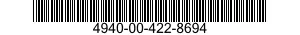 4940-00-422-8694 HANDLE-VALVE 4940004228694 004228694