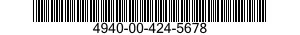 4940-00-424-5678  4940004245678 004245678