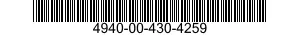 4940-00-430-4259  4940004304259 004304259