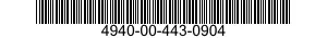 4940-00-443-0904  4940004430904 004430904