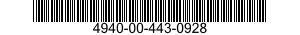 4940-00-443-0928  4940004430928 004430928