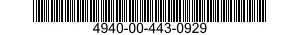 4940-00-443-0929  4940004430929 004430929