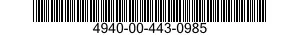 4940-00-443-0985  4940004430985 004430985