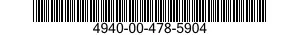 4940-00-478-5904  4940004785904 004785904