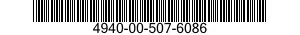 4940-00-507-6086  4940005076086 005076086