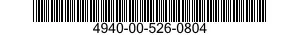 4940-00-526-0804  4940005260804 005260804