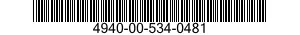 4940-00-534-0481  4940005340481 005340481