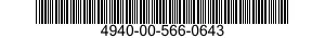4940-00-566-0643  4940005660643 005660643