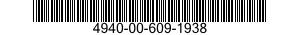 4940-00-609-1938  4940006091938 006091938