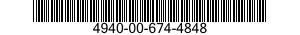 4940-00-674-4848 VALVE 4940006744848 006744848