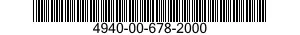 4940-00-678-2000  4940006782000 006782000
