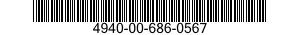 4940-00-686-0567  4940006860567 006860567