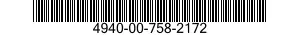4940-00-758-2172  4940007582172 007582172
