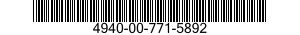 4940-00-771-5892  4940007715892 007715892