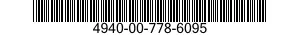 4940-00-778-6095  4940007786095 007786095