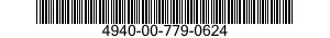 4940-00-779-0624  4940007790624 007790624
