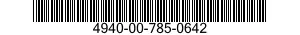 4940-00-785-0642  4940007850642 007850642