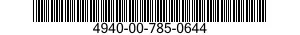 4940-00-785-0644  4940007850644 007850644