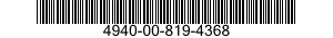 4940-00-819-4368  4940008194368 008194368
