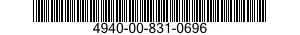 4940-00-831-0696 VULCANIZER,RUBBER COVERED CABLE 4940008310696 008310696