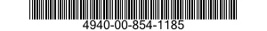 4940-00-854-1185 WEDGE,LEFT HAND 4940008541185 008541185