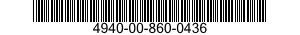 4940-00-860-0436  4940008600436 008600436