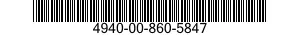 4940-00-860-5847  4940008605847 008605847