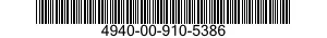 4940-00-910-5386  4940009105386 009105386