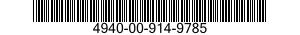4940-00-914-9785  4940009149785 009149785