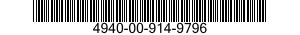 4940-00-914-9796  4940009149796 009149796