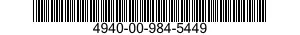 4940-00-984-5449  4940009845449 009845449
