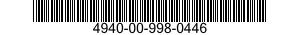 4940-00-998-0446  4940009980446 009980446