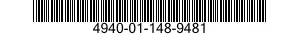 4940-01-148-9481  4940011489481 011489481