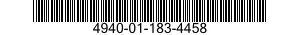 4940-01-183-4458 CONTROL PANEL 4940011834458 011834458