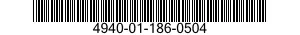 4940-01-186-0504  4940011860504 011860504