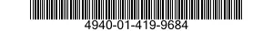 4940-01-419-9684 MAINTENANCE PLATFORM 4940014199684 014199684