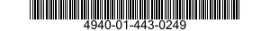 4940-01-443-0249 RACK,STORAGE,FLUTE 4940014430249 014430249